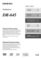 Onkyo DR-645 Manuel D'instructions