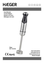 HAEGER Titan HB-11B.014A Mode D'emploi