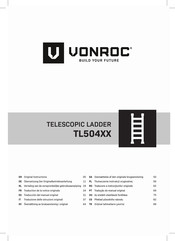 VONROC TL504 Serie Traduction De La Notice Originale