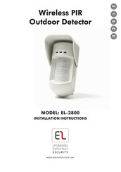 Upgrading everyday security EL-2800 Instructions D'installation