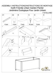 GrapeVine 11973LU MO Instructions De Montage