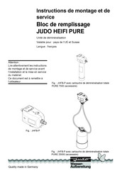 Judo 8068536 Instructions De Montage Et De Service