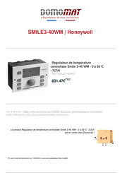 Honeywell SDC 9-21 Mode D'emploi
