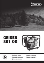 Garland GEISER 801 QG Manuel D'instructions