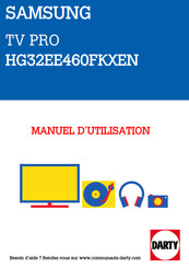 Samsung HG48AE570SW/K Manuel D'utilisation