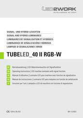 LED2WORK TUBELED40 II RGB-W Manuel D'utilisation