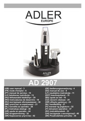 Adler europe AD 2907 Mode D'emploi