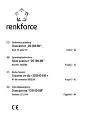 Renkforce DS100-8M Mode D'emploi