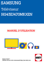 Samsung HG43EJ470 Manuel D'installation