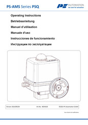 PS Automation PS-AMS Serie Manuel D'utilisation