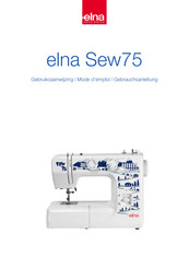 ELNA Sew75 Mode D'emploi