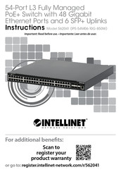 Intelligent network solutions 562041 Instructions