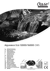 Oase Aquamax Eco 16000 CWS Notice D'emploi