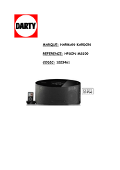 Harman Kardon HPSON MS100 Mode D'emploi