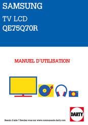 Samsung QE75Q70R Manuel D'utilisation