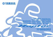 Yamaha Raptor Manuel Du Propriétaire
