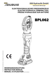 KW Hydraulik STANLEY DUBUIS BPL062 Manuel D'utilisation