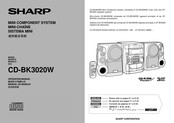 Sharp CD-BK3020W Mode D'emploi