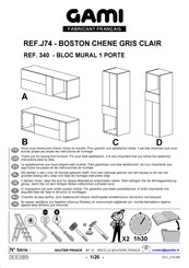 Gami BOSTON J74 340 Instructions De Montage