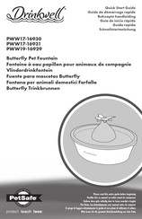Drinkwell PWW17-16931 Guide De Démarrage Rapide