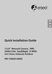 Eneo IPB-73M2812M0A Guide D'installation Rapide