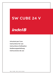Indel B SW CUBE 24 V Instructions D'utilisation