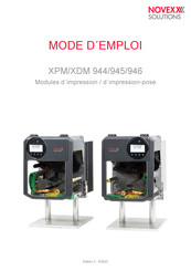 Novexx Solutions XDM 945 Mode D'emploi