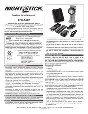 NightStick XPR-5572 Manuel D'instructions