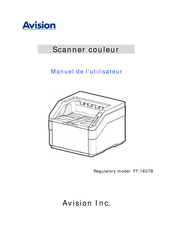 Avision FT-1607B Manuel De L'utilisateur