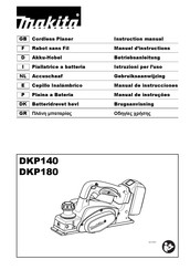 Makita DKP180 Manuel D'instructions
