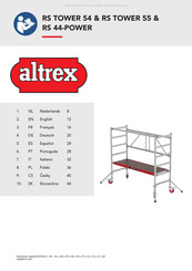 Altrex RS TOWER 54 Mode D'emploi