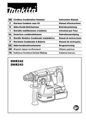 Makita DHR242Z Manuel D'instructions