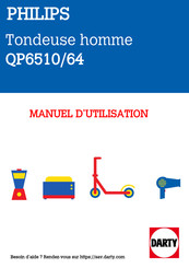 Philips QP6520 Manuel D'utilisation