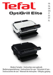 TEFAL OptiGrill Elite GC7508 Mode D'emploi