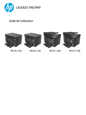 HP LaserJet Pro MFP M126 Guide De L'utilisateur