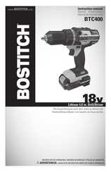 Bostitch BTC400 Manuel D'instructions