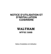 Waltham WTFSC G66B Notice D'utilisation Et D'installation