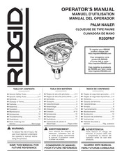 RIDGID R350PNF Manuel D'utilisation