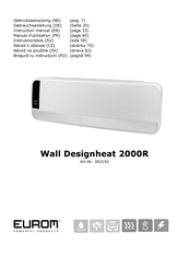 EUROM WALL DESIGNHEAT 2000R Manuel D'utilisation