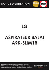 LG A9K-SLIM1R Manuel Du Propriétaire
