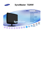 Samsung SyncMaster 732NW Mode D'emploi