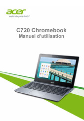 Acer C720 Chromebook Manuel D'utilisation