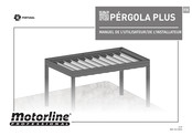 Motorline professional PERGOLA PLUS Manuel De L'utilisateur