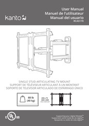 Kanto RCAS170 Manuel De L'utilisateur