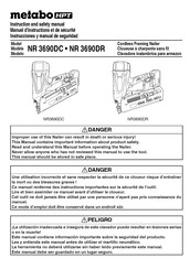 Metabo HPT NR 3690DC Manuel D'instructions Et De Sécurité