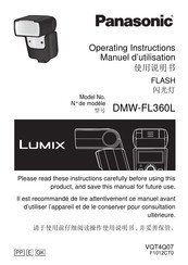 Panasonic LUMIX DMW-FL360L Manuel D'utilisation