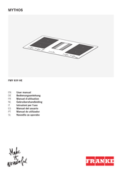 Franke MYTHOS FMY 839 HE Manuel D'utilisation
