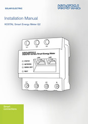 Kostal Smart Energy Meter G2 Manuel D'installation