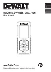 DeWalt DW0165N Mode D'emploi