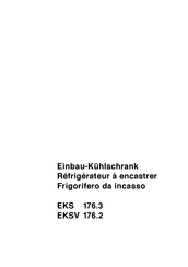 Electrolux EKSV 176.2 Mode D'emploi